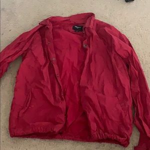 Men’s button up windbreaker